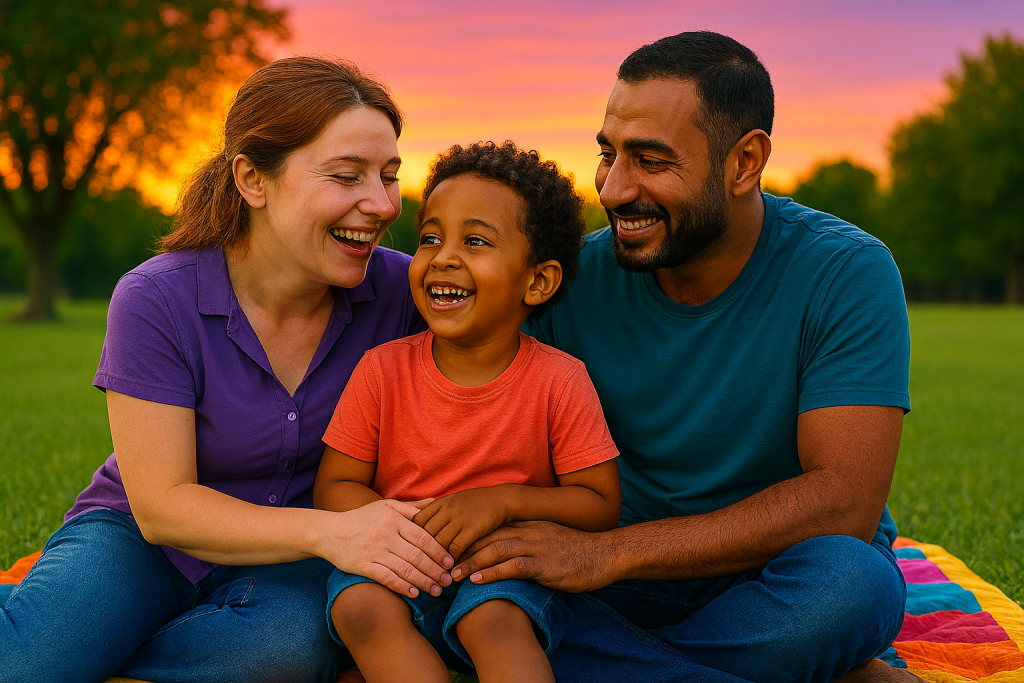 Parents with Second Thoughts About Becoming a Parent at Picnic